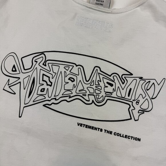 Vetements Hip Hop Cut Tee - Picture 4 of 7
